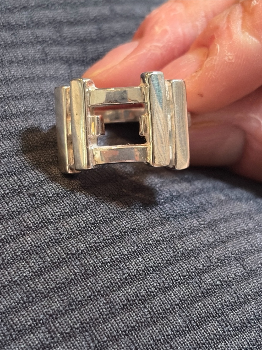 Authentic tiffany & co sterling Silver Statement Ring